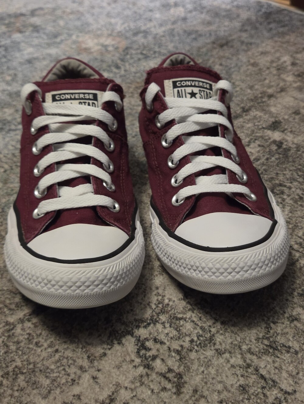 Converse Chuck Taylor All Star Madison Low Top Maroon Burgundy Women's Size 8
